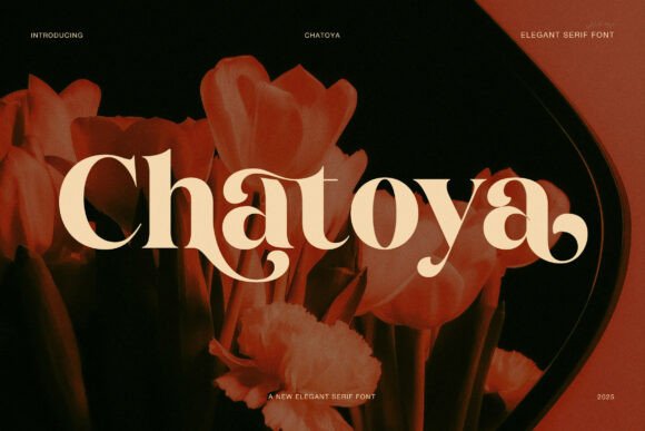 Chatoya Font for Elegant Craft Projects and Boutique Branding