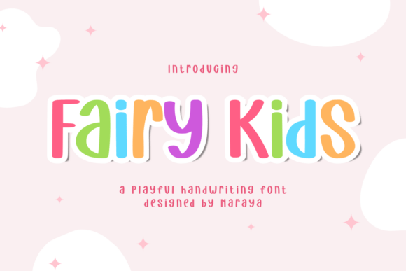 Fairy Kids: A Playful Display Font for Creative Branding
