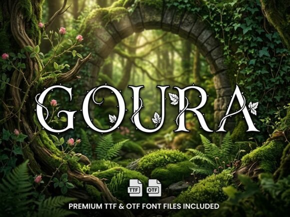 Goura Display Font: Elevate Your Brand’s Visual Impact