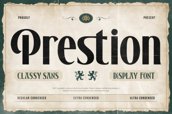 Prestion Condensed Sans Display Font Review for Makers