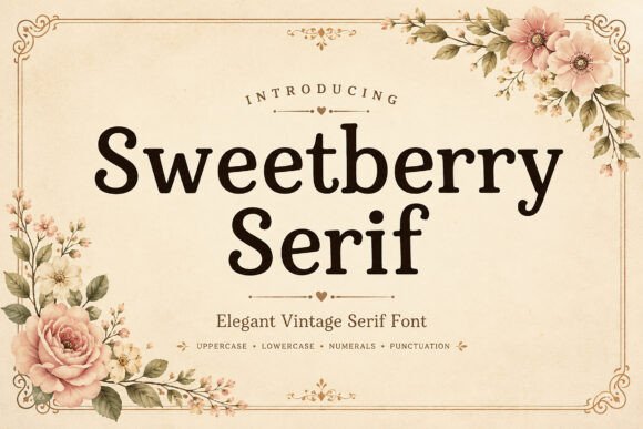 Sweetberry Serif: The Charming Typeface for Elegant Digital Campaigns