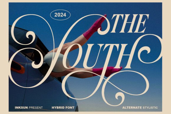 The Youth: A Hybrid Serif Typeface for Elevated Brand Identity