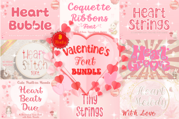Valentines Font Bundle: A Designerβs Guide to Love-Inspired Typography