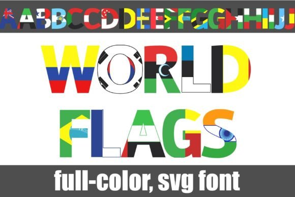 World Flags Typeface Review for Makers