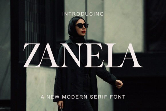 Zanela Typeface Review for High-Fashion Branding